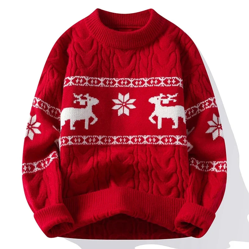 Scandinavian Snowfall Sweater