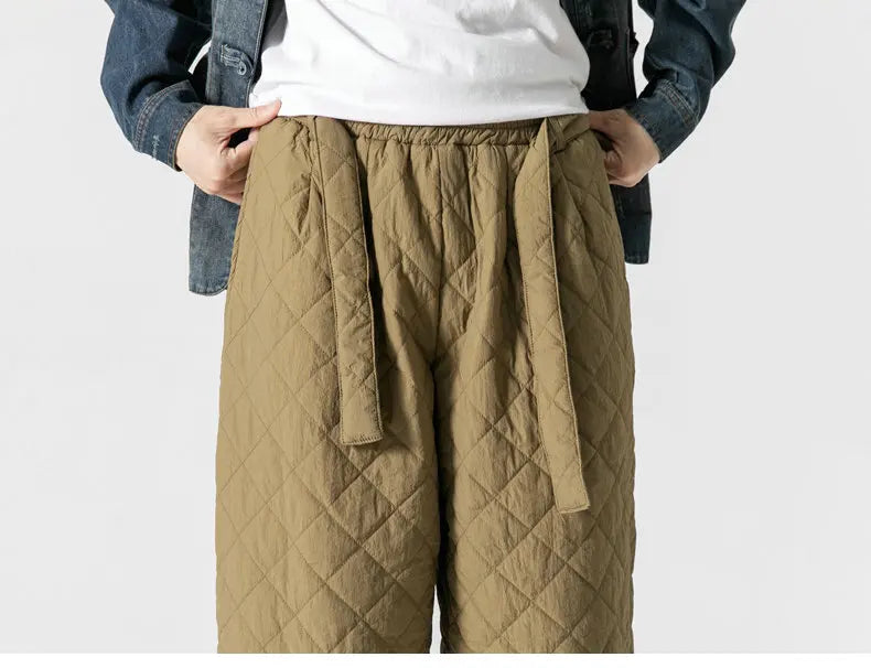 Baldur Quilted Puffer Sweatpants