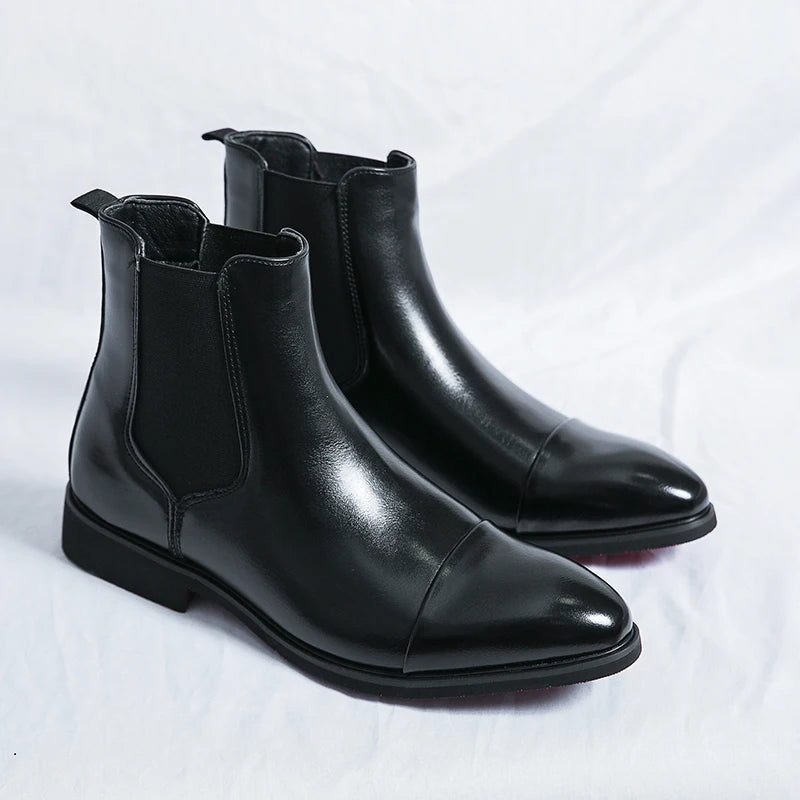 Leonardo Scabusi Genuine Leather Boots