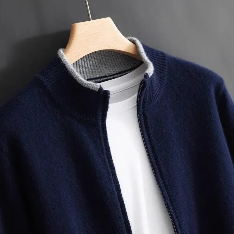 Cashmere Zip Jacket