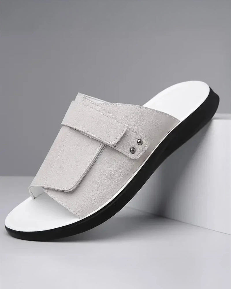 Cavare Strap Suede Slides