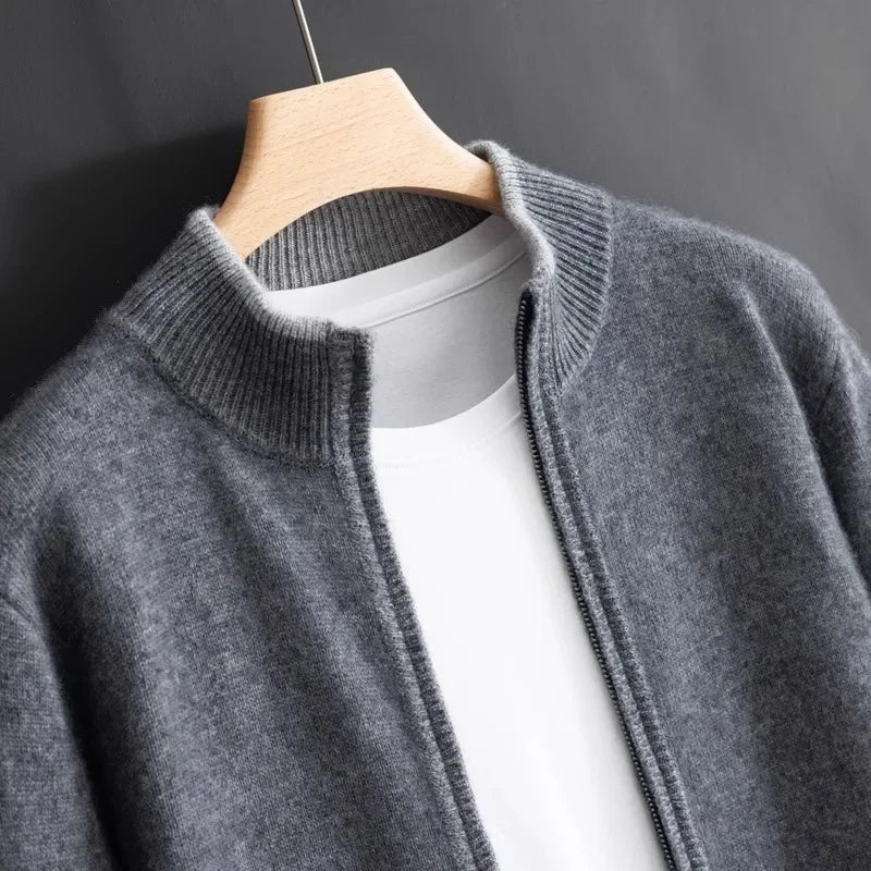 Cashmere Zip Jacket