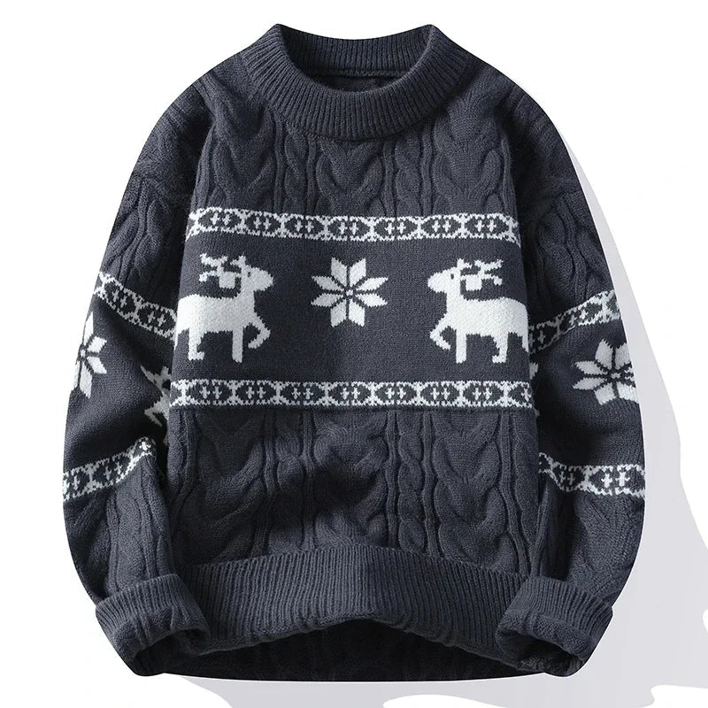 Scandinavian Snowfall Sweater