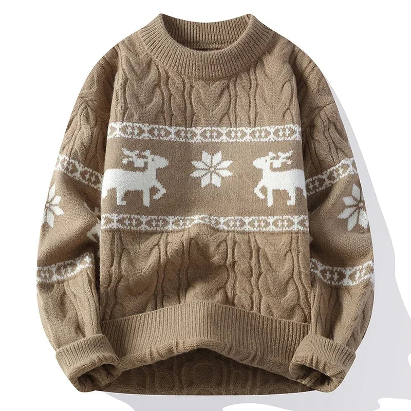 Scandinavian Snowfall Sweater