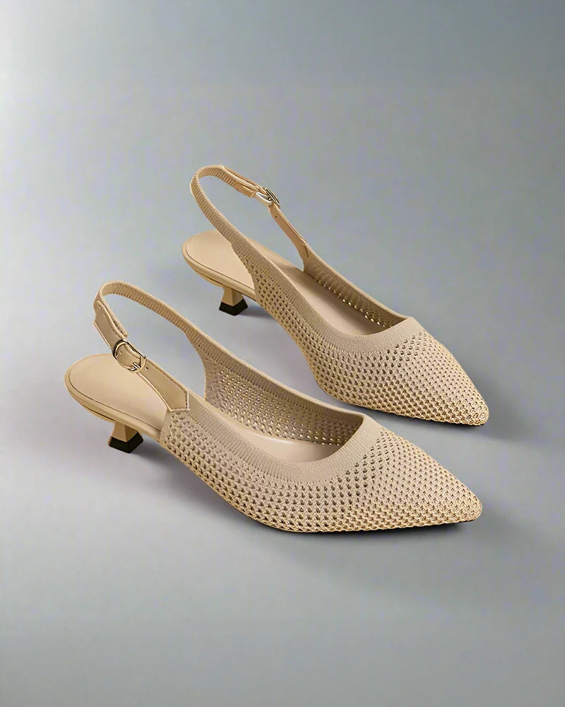 Diana Mesh Heels