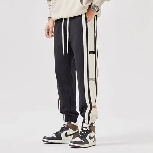 Carter Dual-Tone Stripe Trackpants