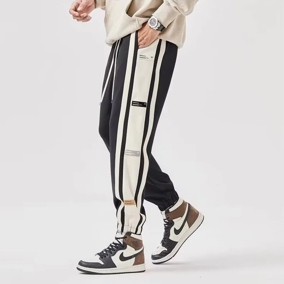 Carter Dual-Tone Stripe Trackpants