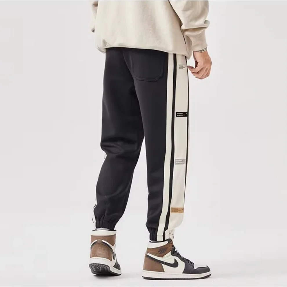 Carter Dual-Tone Stripe Trackpants