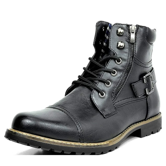 Lancaster Lace-Up Leather Boots