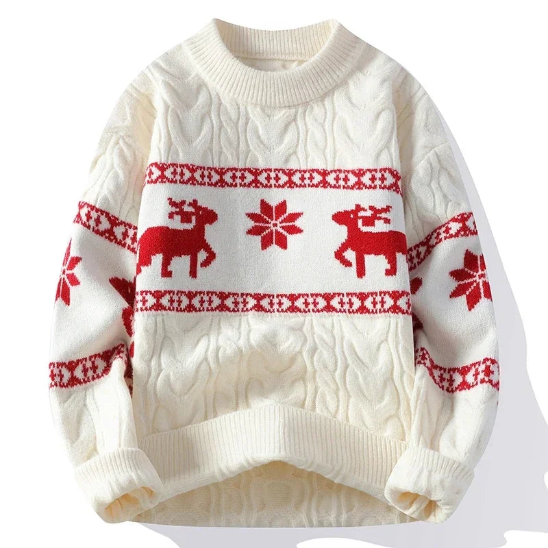 Scandinavian Snowfall Sweater