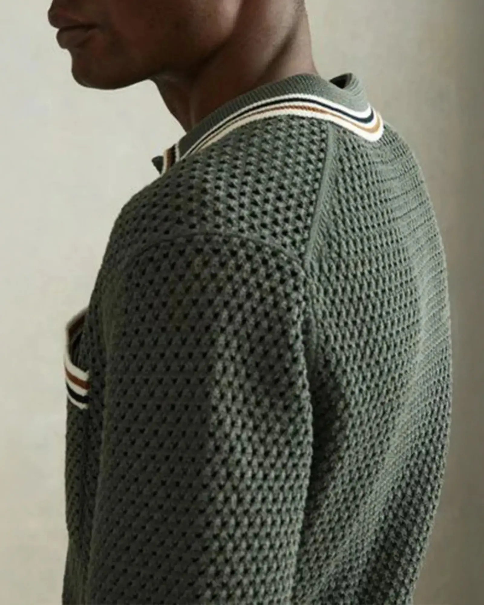 Martin Laurent Crochet Shirt