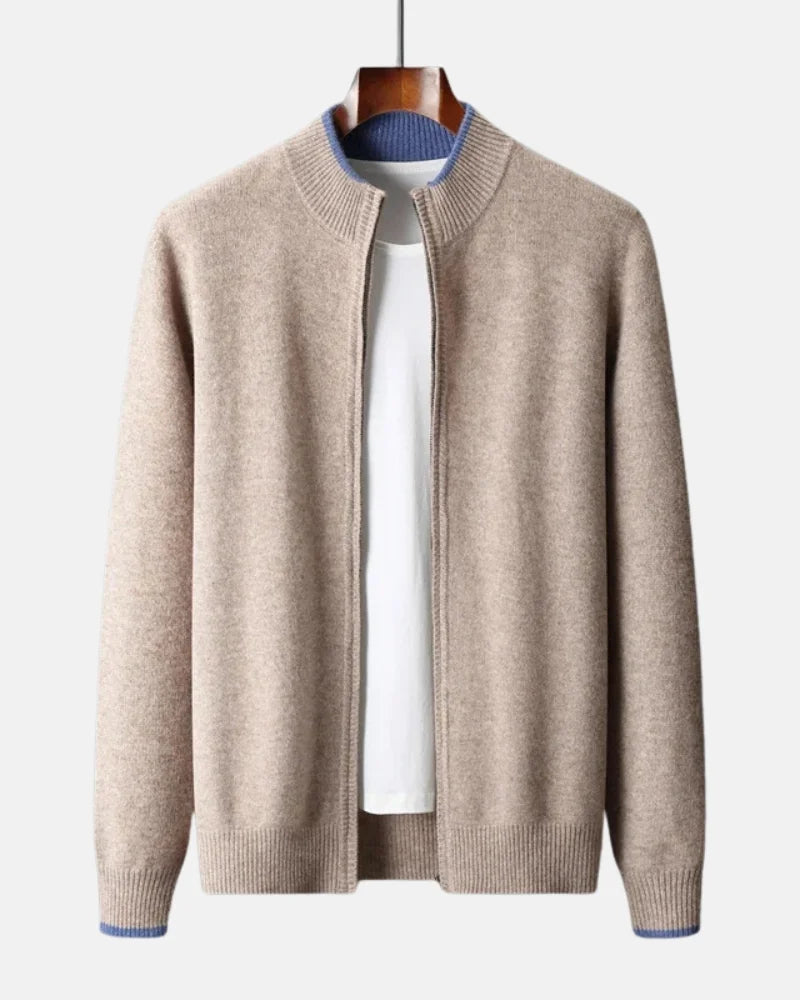 Cashmere Zip Jacket