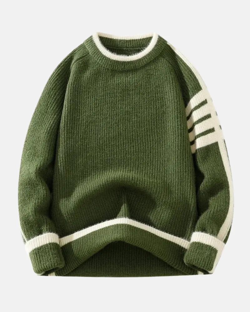 Knitted Stripe Sweater