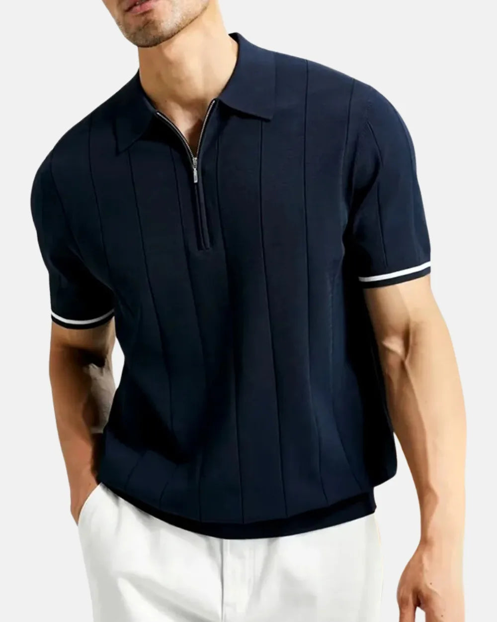 Santino Zip Polo