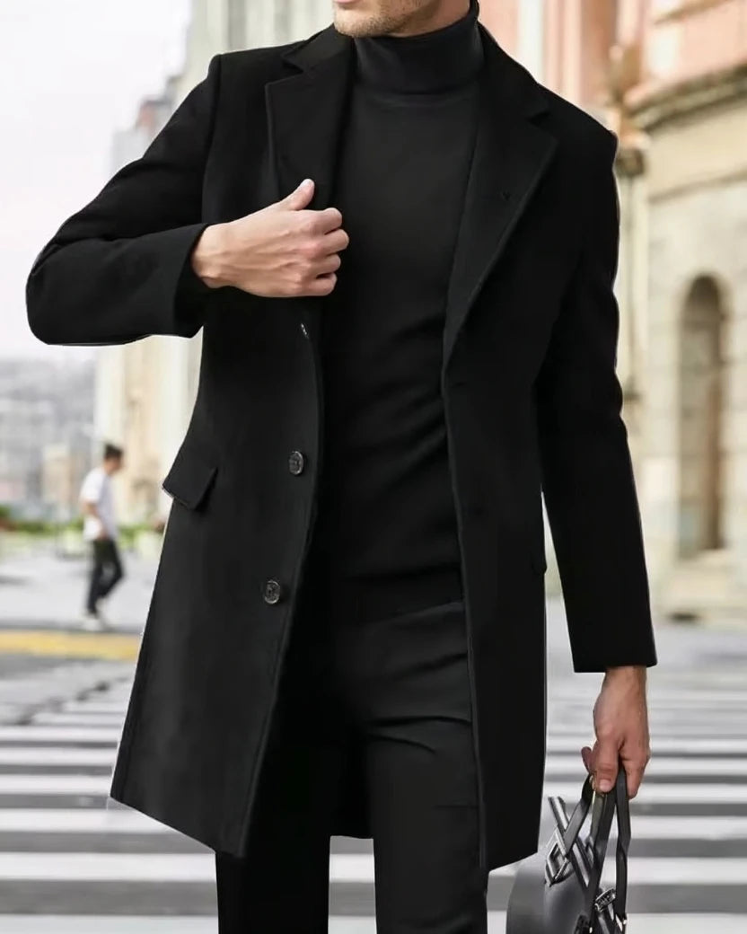 Executive Wool Overcoat