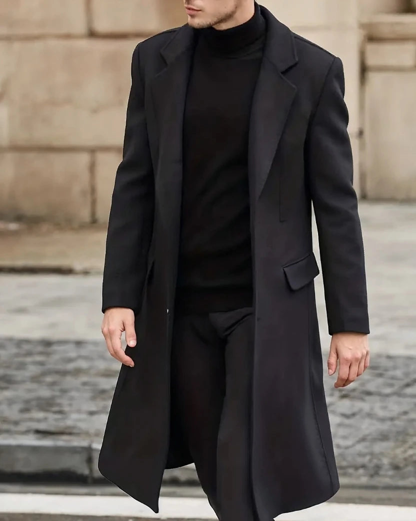 Executive Wool Overcoat