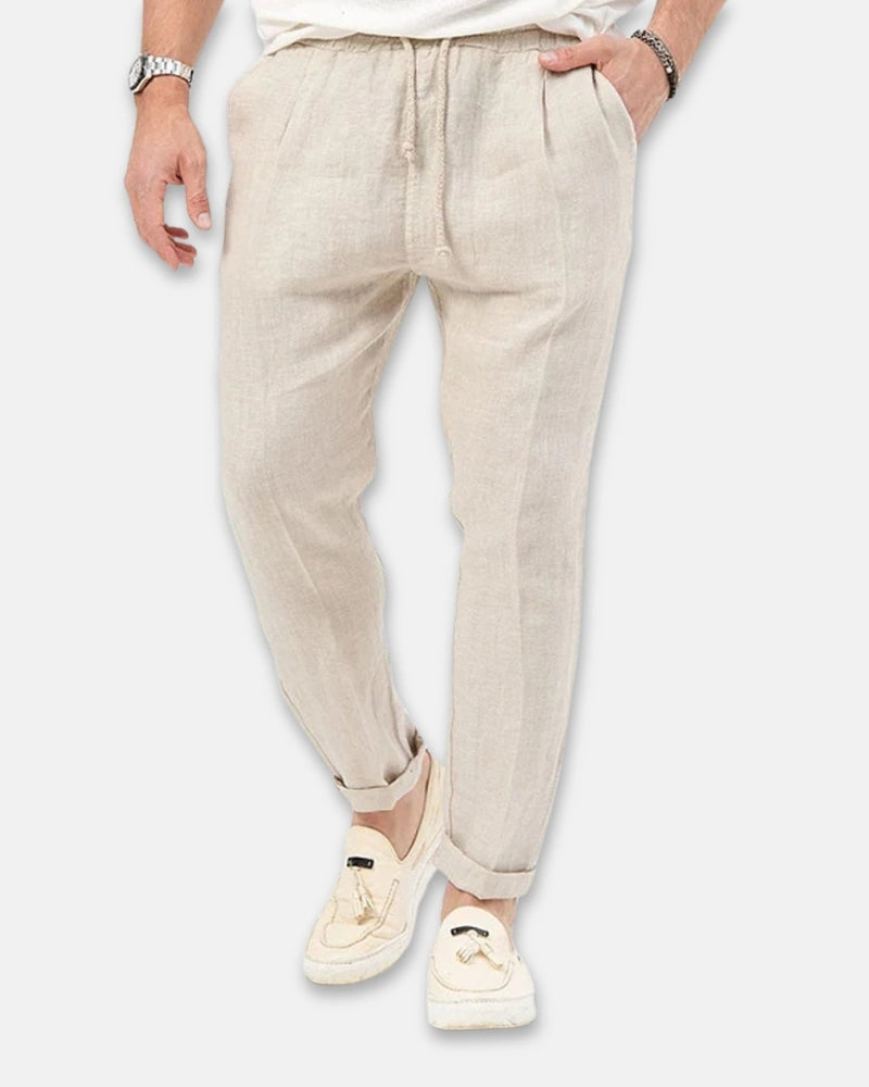 Lucien Lightweight Linen Pants