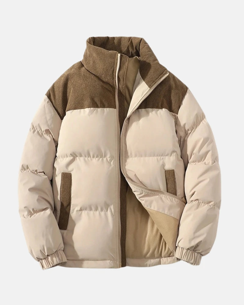 Christian Dune Corduroy Puffer