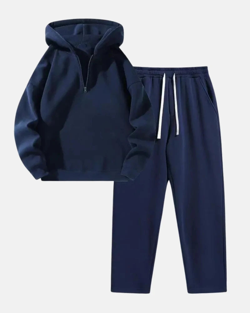 Quarter-Zip Lounge Set