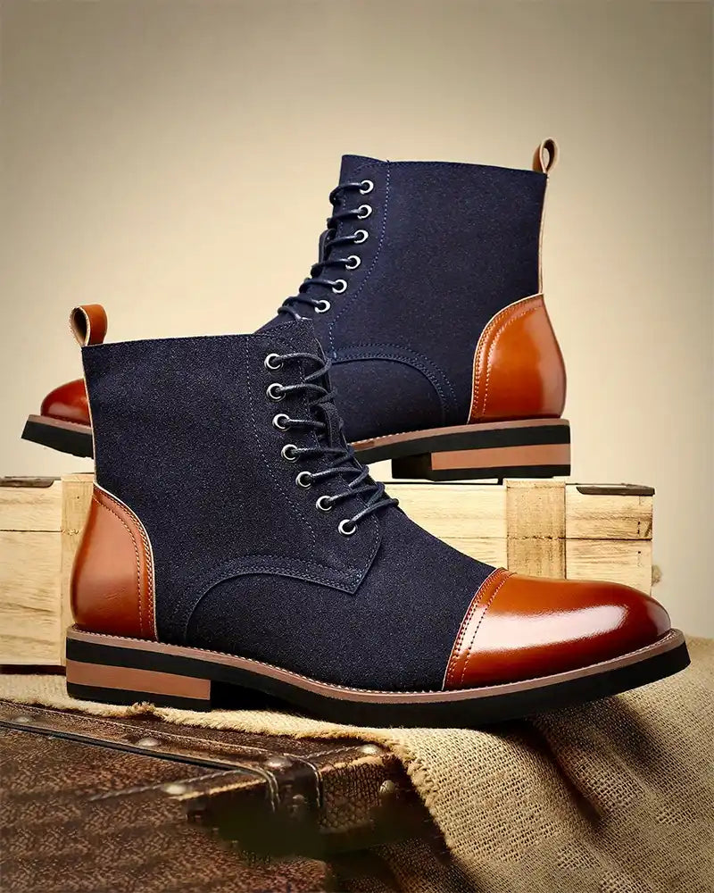 Burlington Oxford Leather Boots