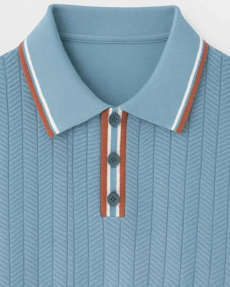 Rivoli Herringbone Polo