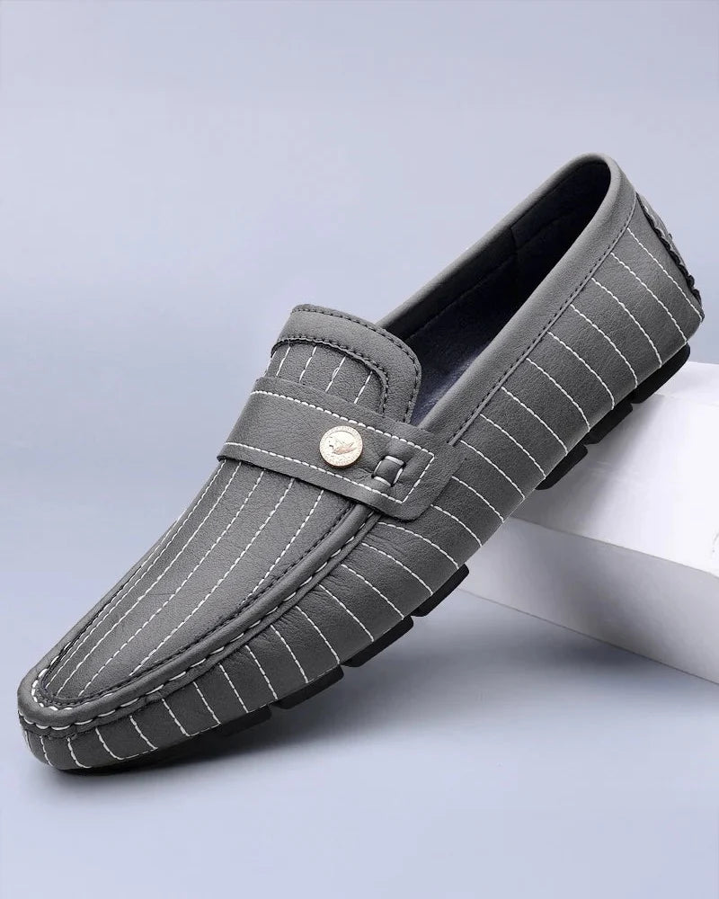 Leclerc Pinstripe Loafers