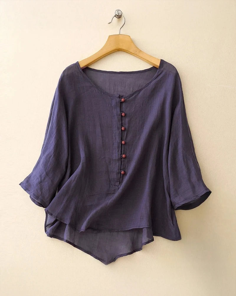Taylor Linen Top