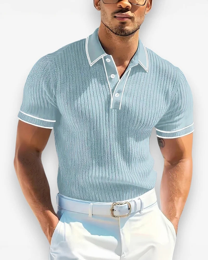 Lorenzo Ribbed Polo