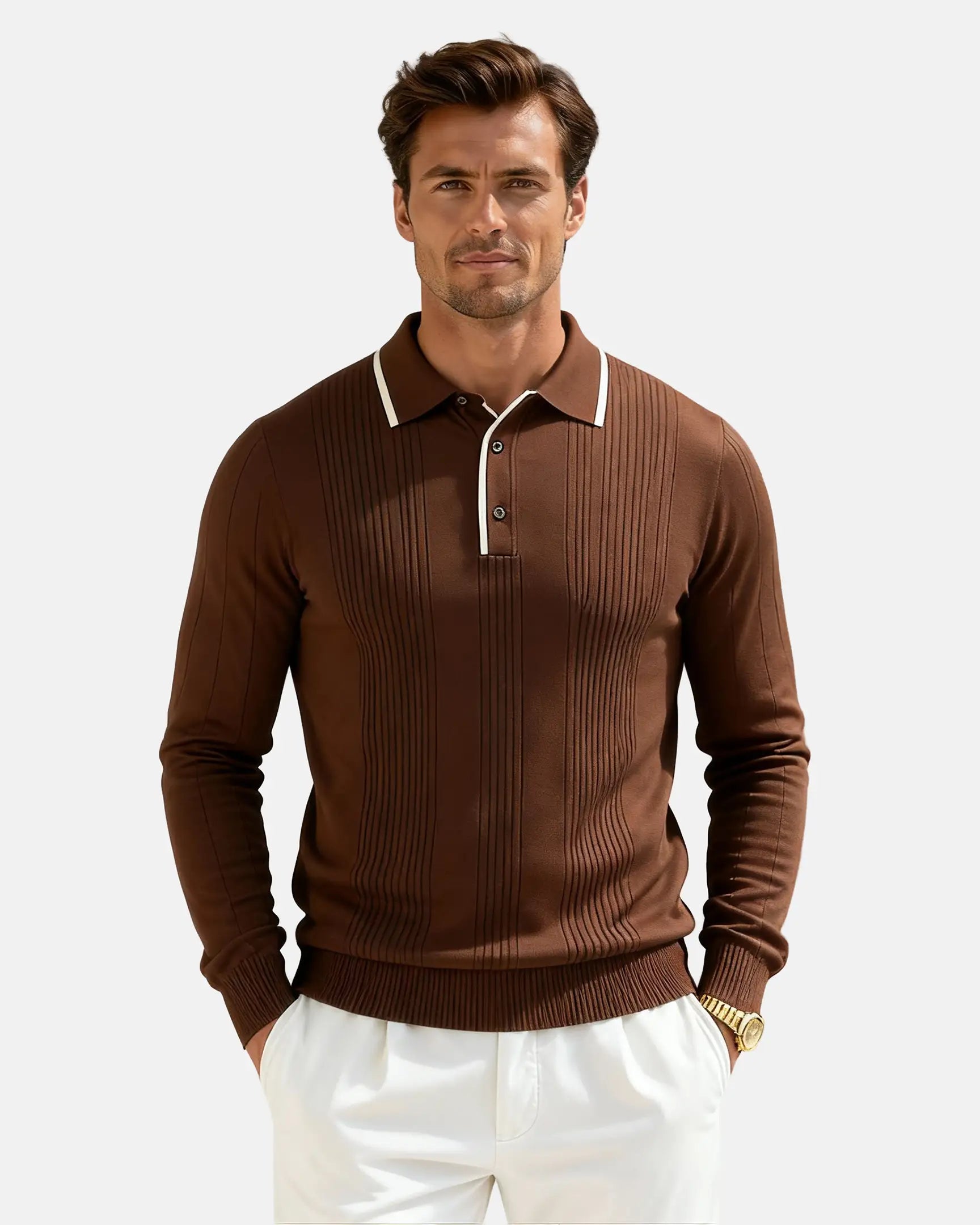 Brunello Knit Polo Shirt