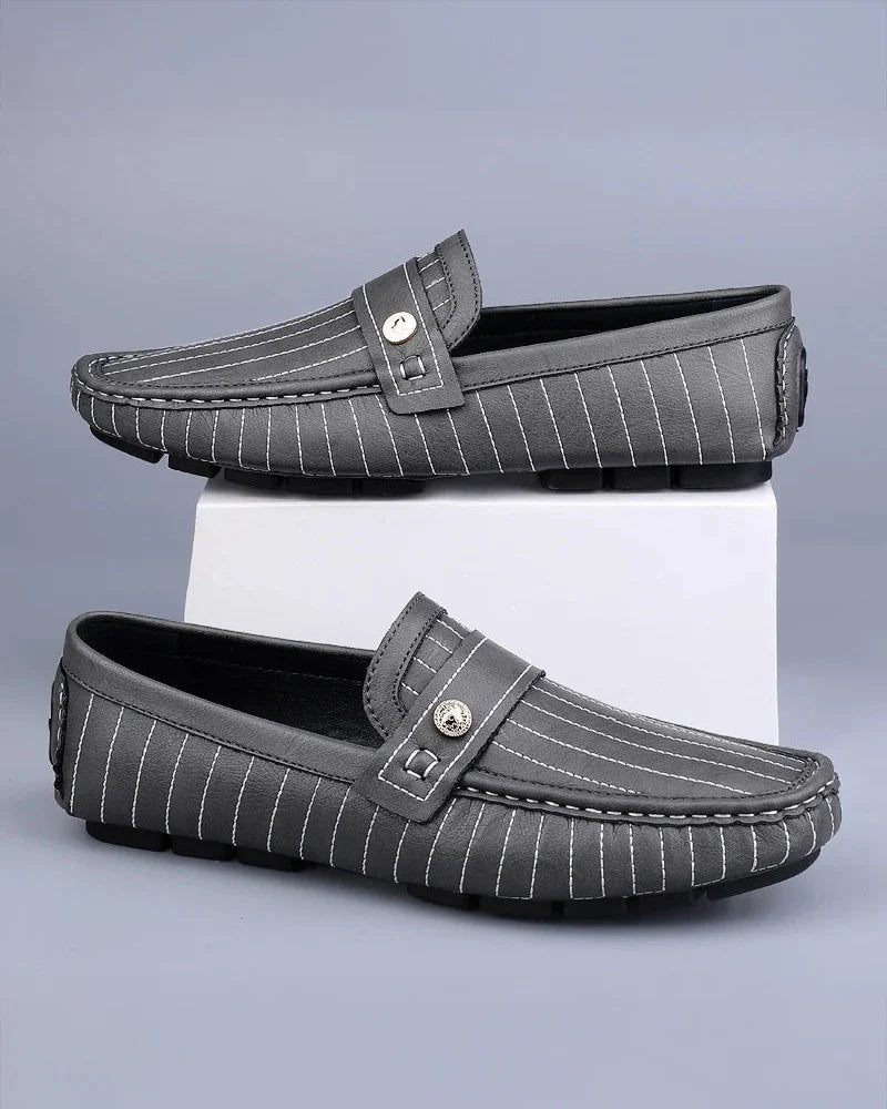 Leclerc Pinstripe Loafers