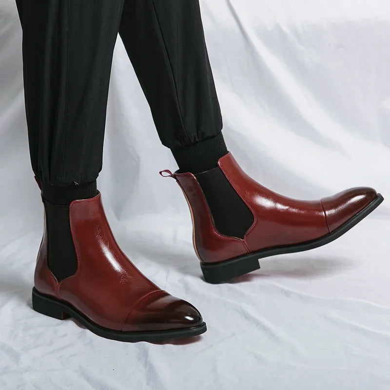 Leonardo Scabusi Genuine Leather Boots