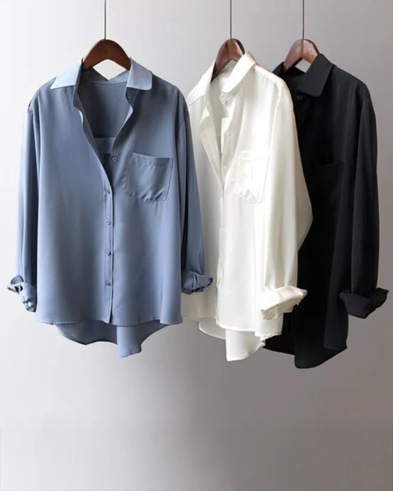 Aniston Silk Shirt