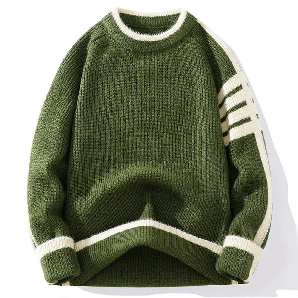 Knitted Stripe Sweater