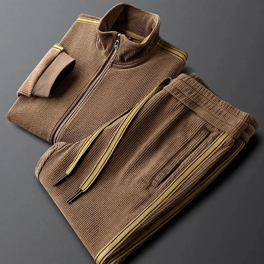 Corduroy Tracksuit Set