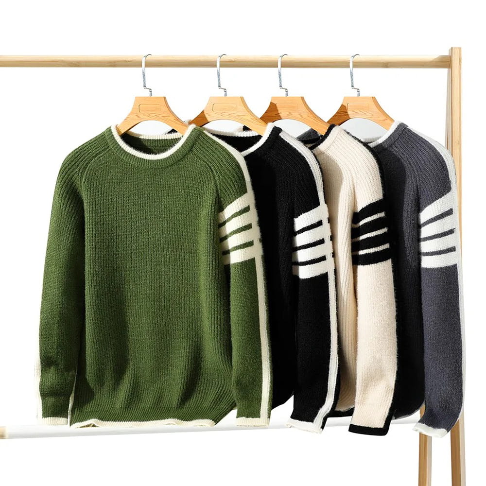 Knitted Stripe Sweater