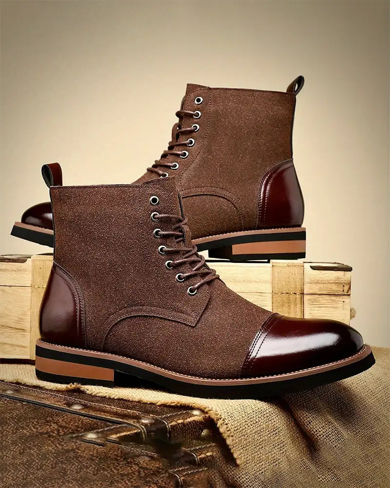 Burlington Oxford Leather Boots
