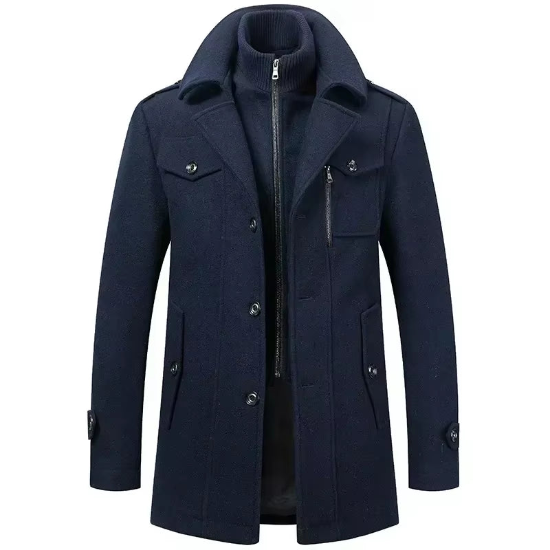 Wall Street Wool Coat