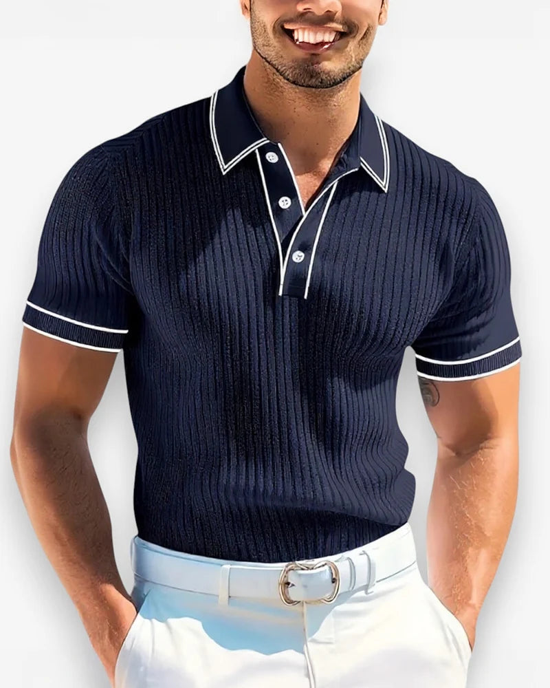 Lorenzo Ribbed Polo