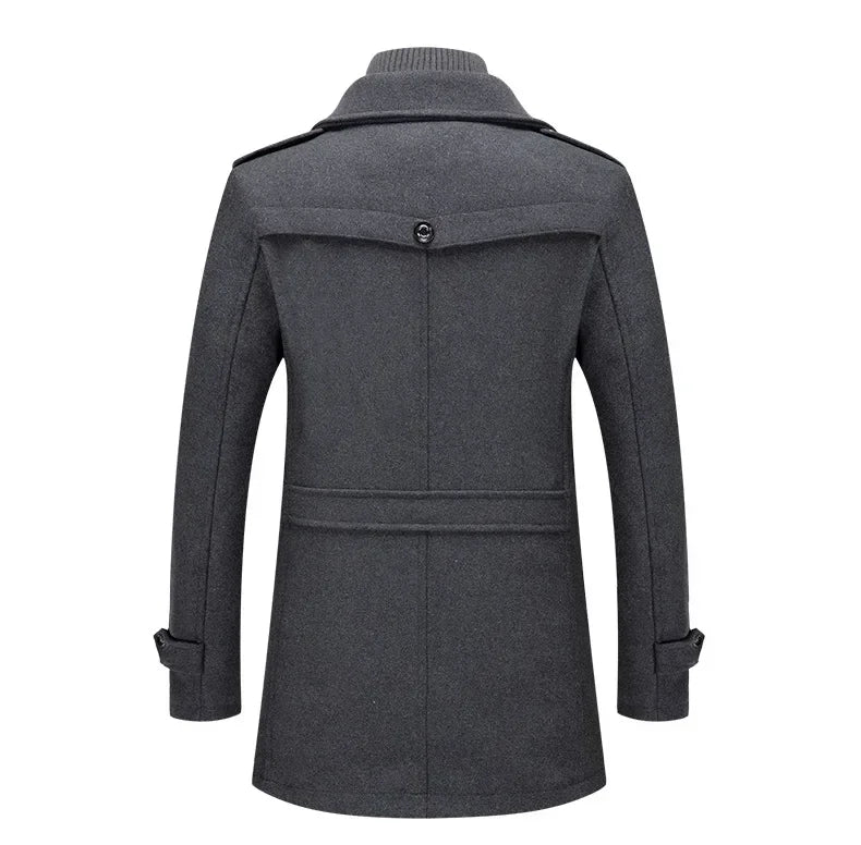 Wall Street Wool Coat