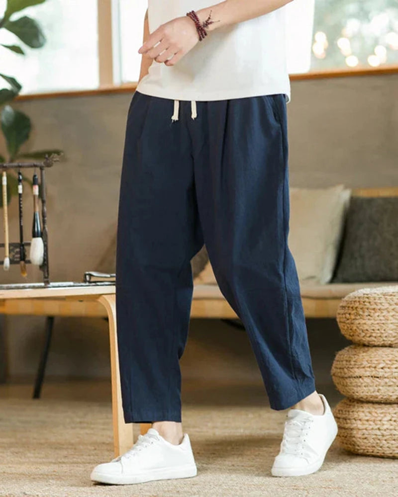 Initial Relaxed Trousers