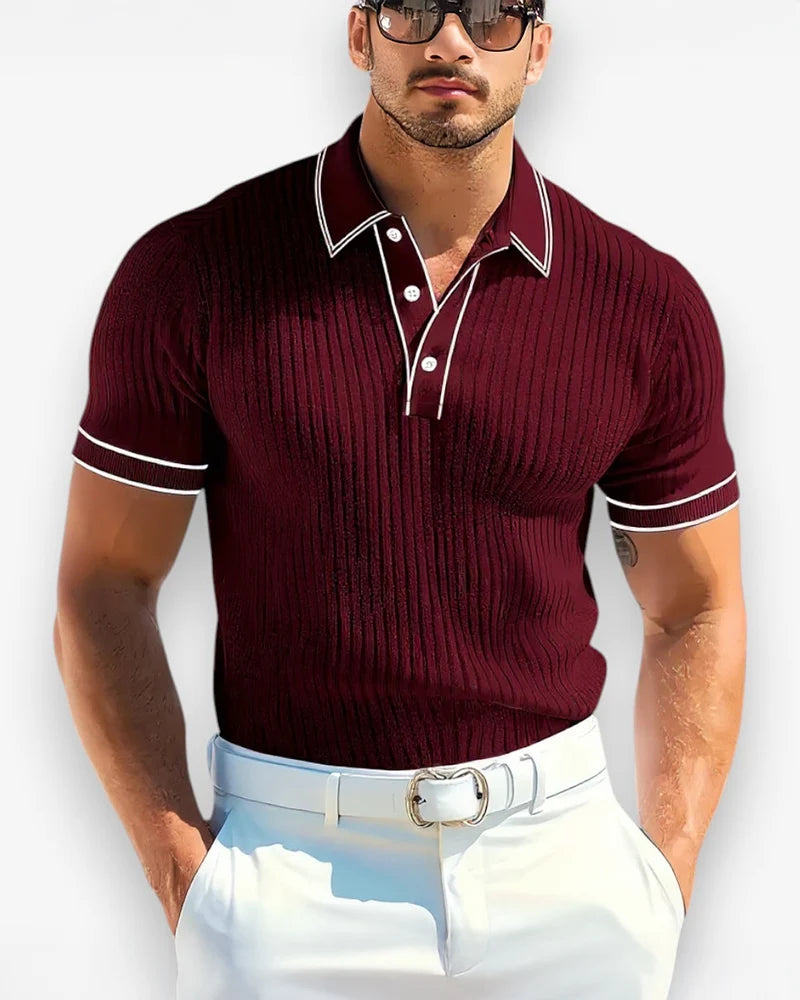 Lorenzo Ribbed Polo