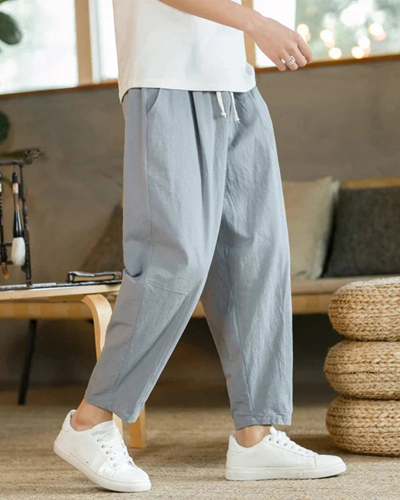 Initial Relaxed Trousers