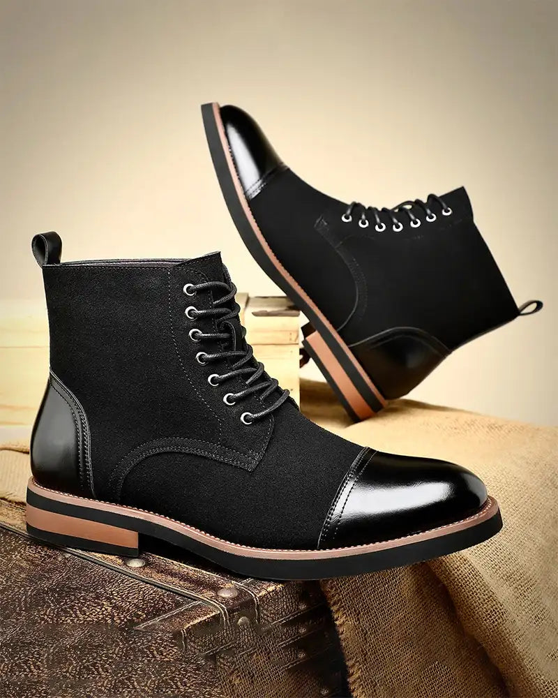 Burlington Oxford Leather Boots